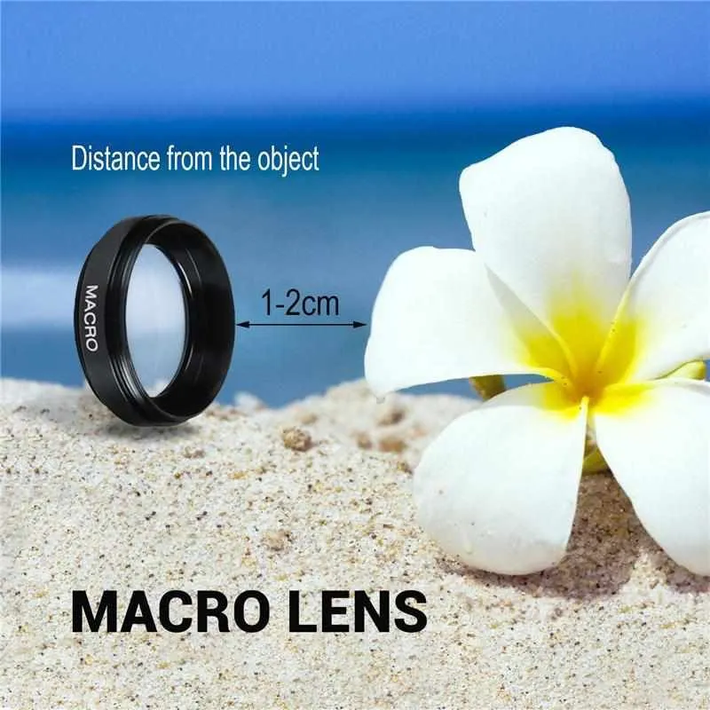 0.45X Wide Angle 12.5X Macro Lens Professional HD Phone Camera Lens