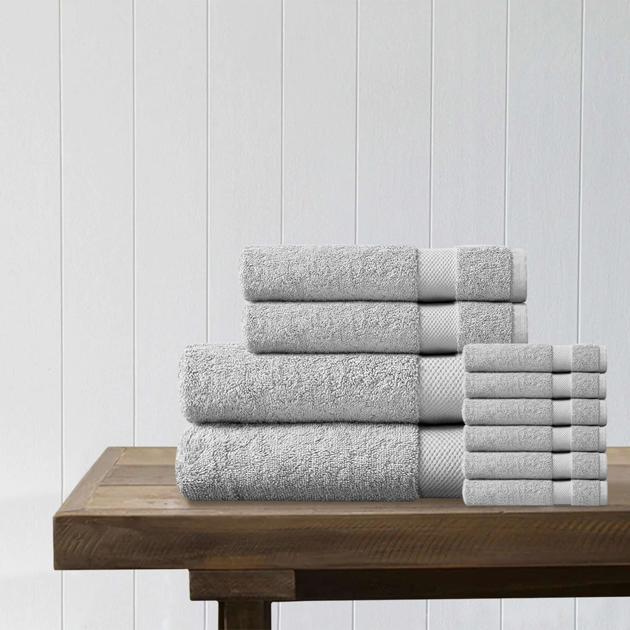 100% Organic Cotton Quick Dry Starter Bath Set