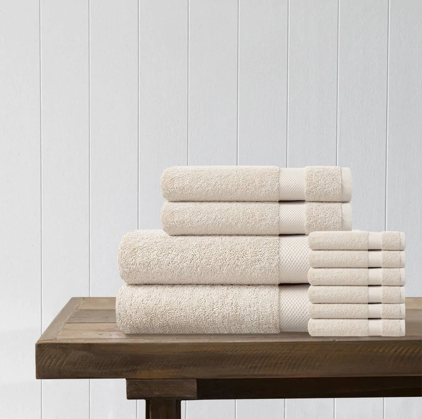 100% Organic Cotton Quick Dry Starter Bath Set