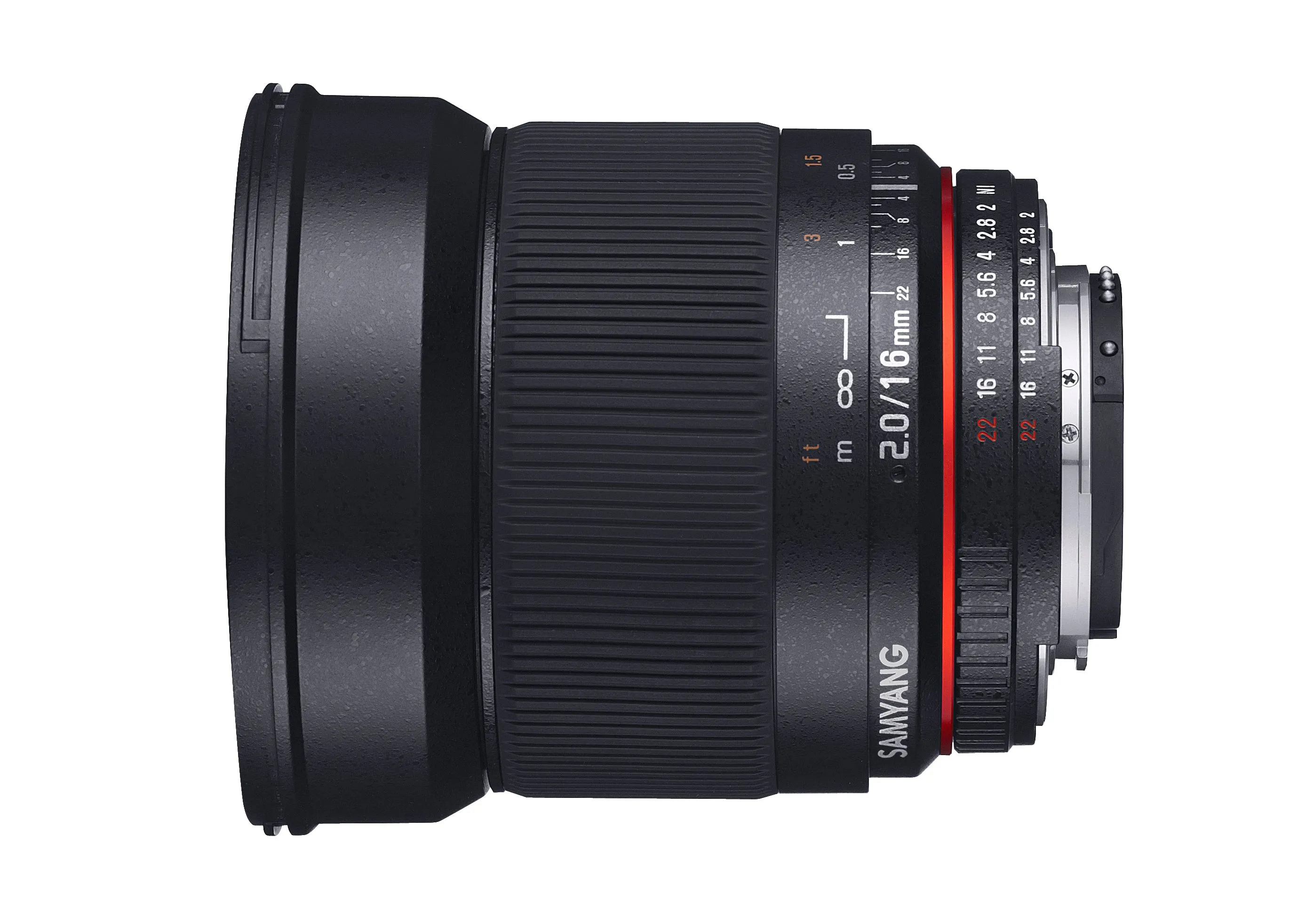 16mm F2.0 High Speed Wide Angle