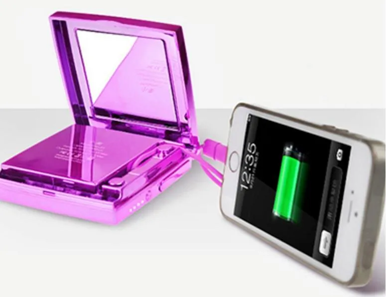 6000mAh Cinderella Mirror Powerbank