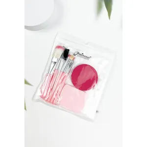 7 PCS ASSORTED MAKEUP BRUSH AND SPONGE SET