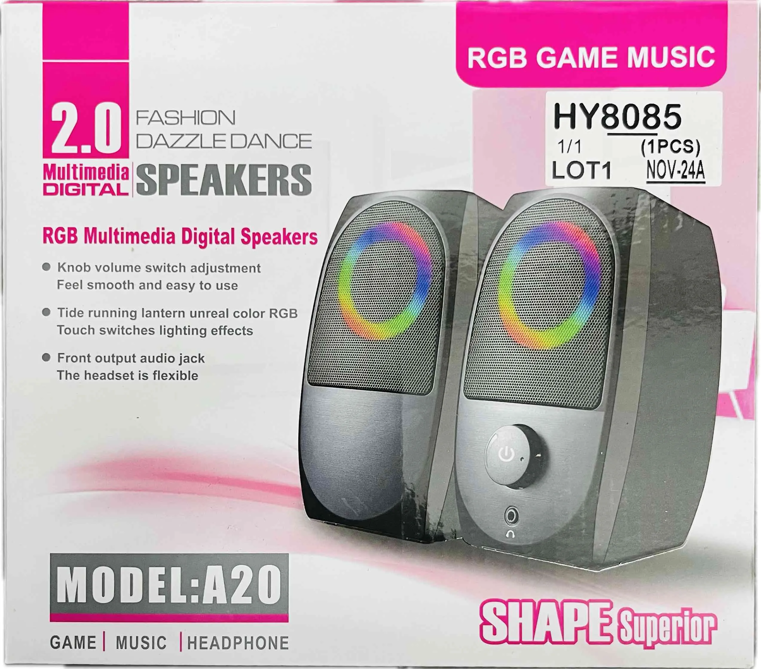 A20 USB 2.0 High Quality Portable Speaker