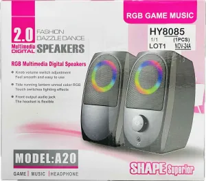 A20 USB 2.0 High Quality Portable Speaker