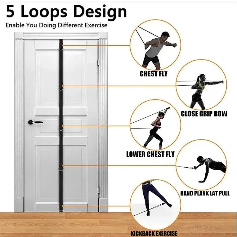 Adjustable Door Anchor Strap for Resistance Band Workouts