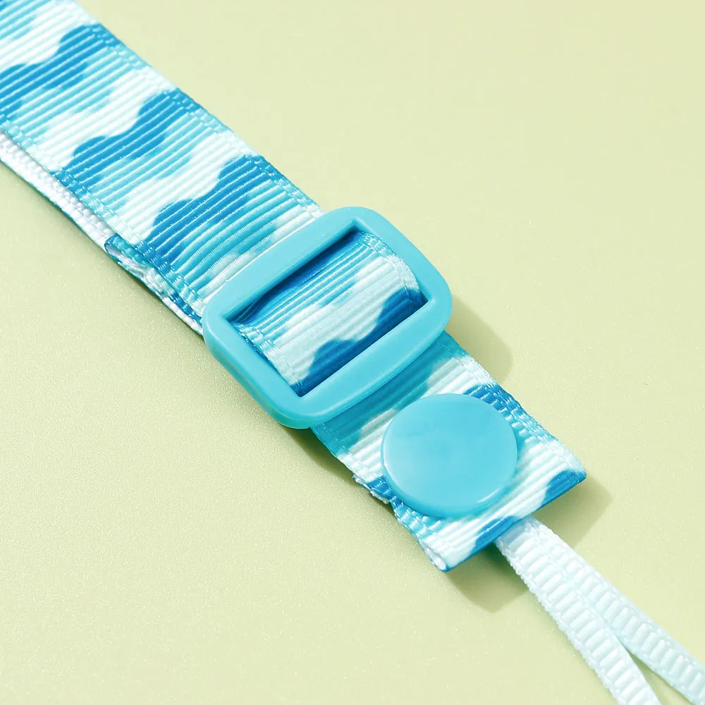 Adjustable Pacifier Clip with Braided Cord and Secure Clasp - Prevents Dropping
