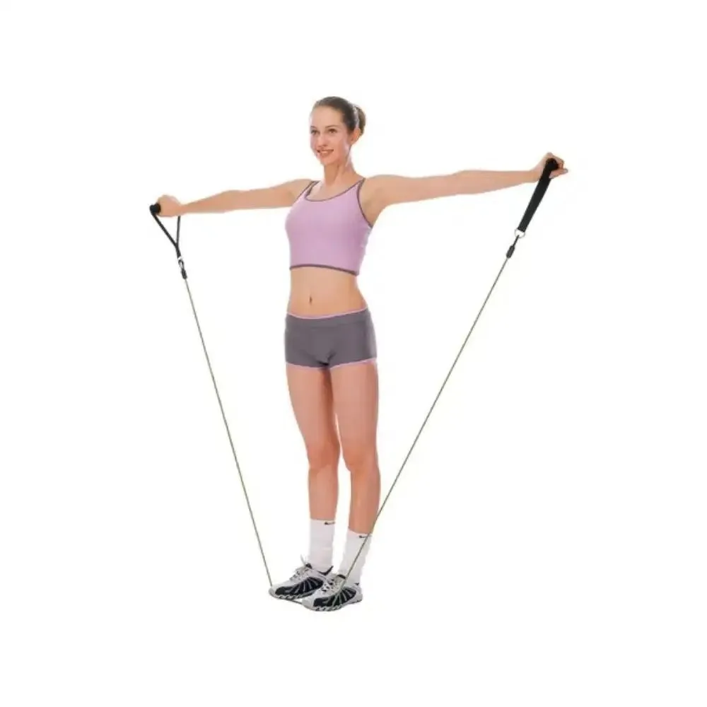 Adjustable Resistance Tubes Pull Exerciser