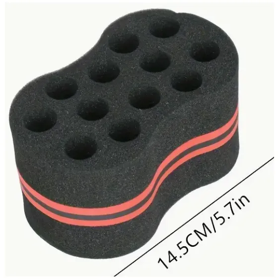 Afro Hair Sponge Flat