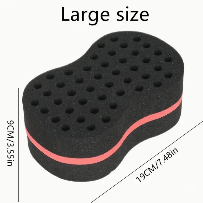 Afro Hair Sponge Flat