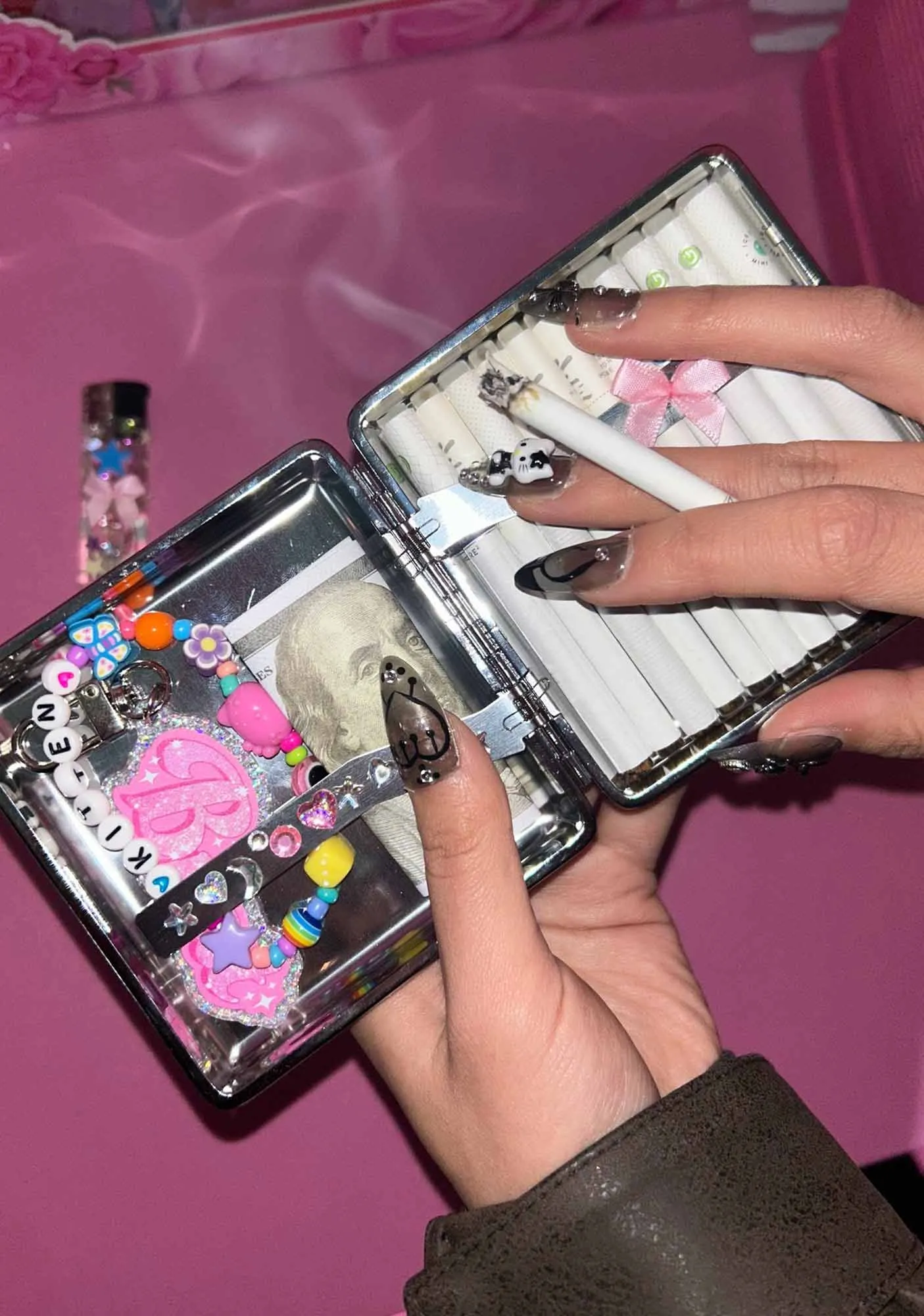 Alpha Male Y2K Cigarette Case Cherrykitten