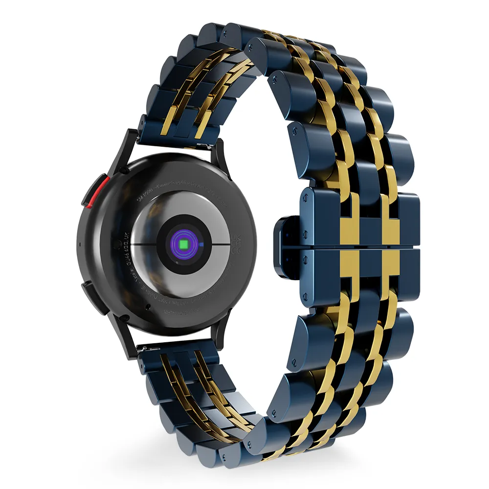 Amazfit GTR 2 Steel Link Strap Duo (Blue/Gold)