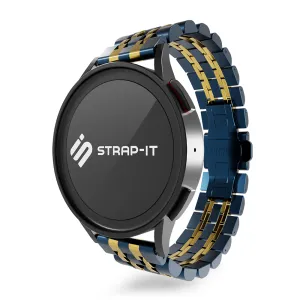 Amazfit GTR 2 Steel Link Strap Duo (Blue/Gold)