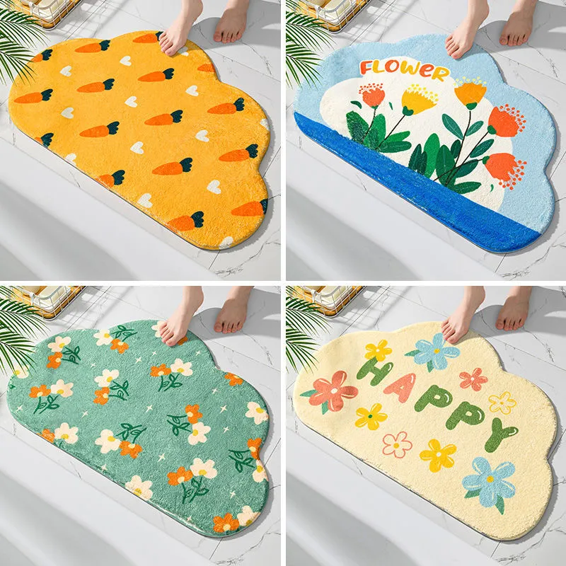 Bathroom Floor Mat Toilet Non-slip Bathroom