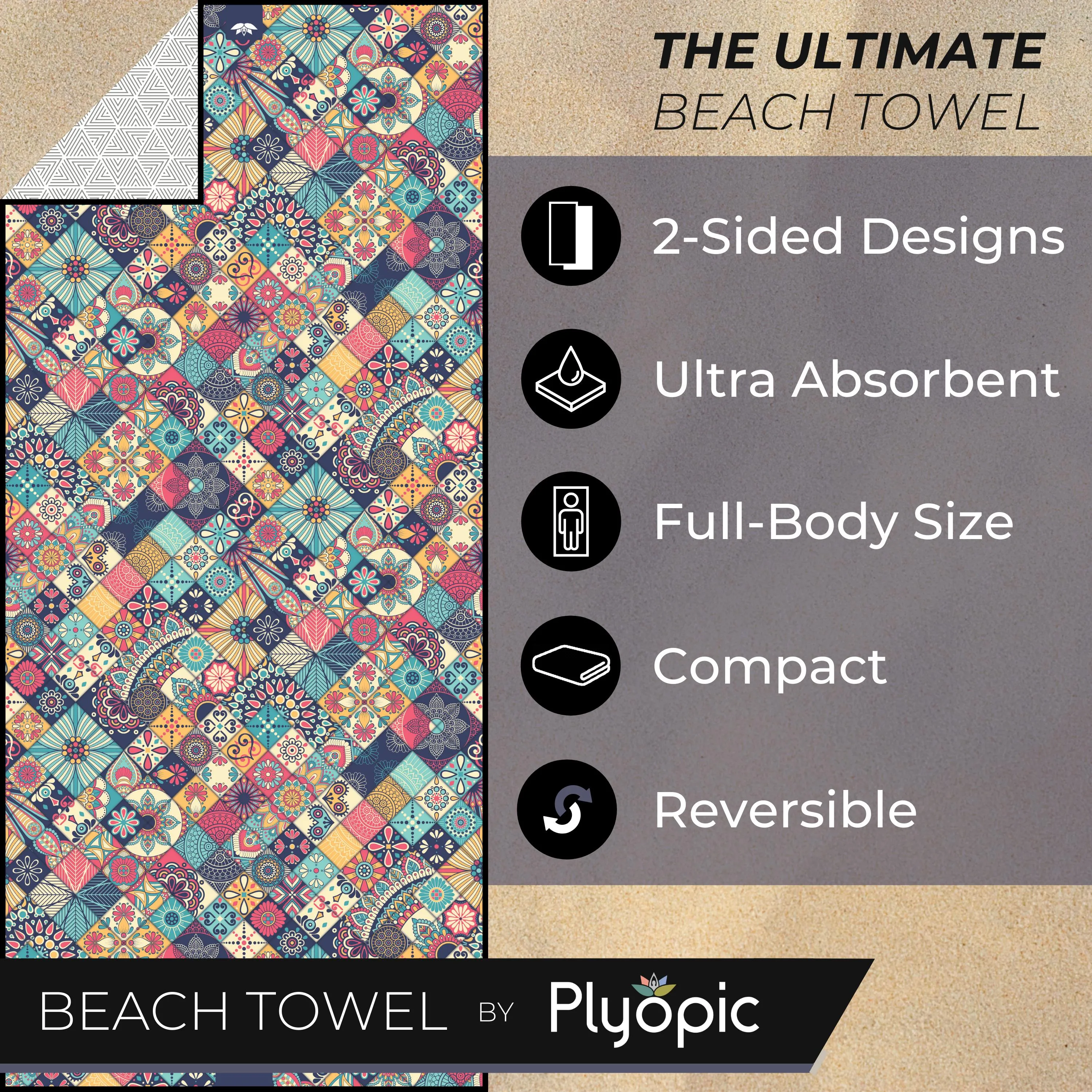 Beach Towel - Bohemian