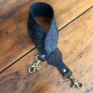 Black Floral Specialty Strap