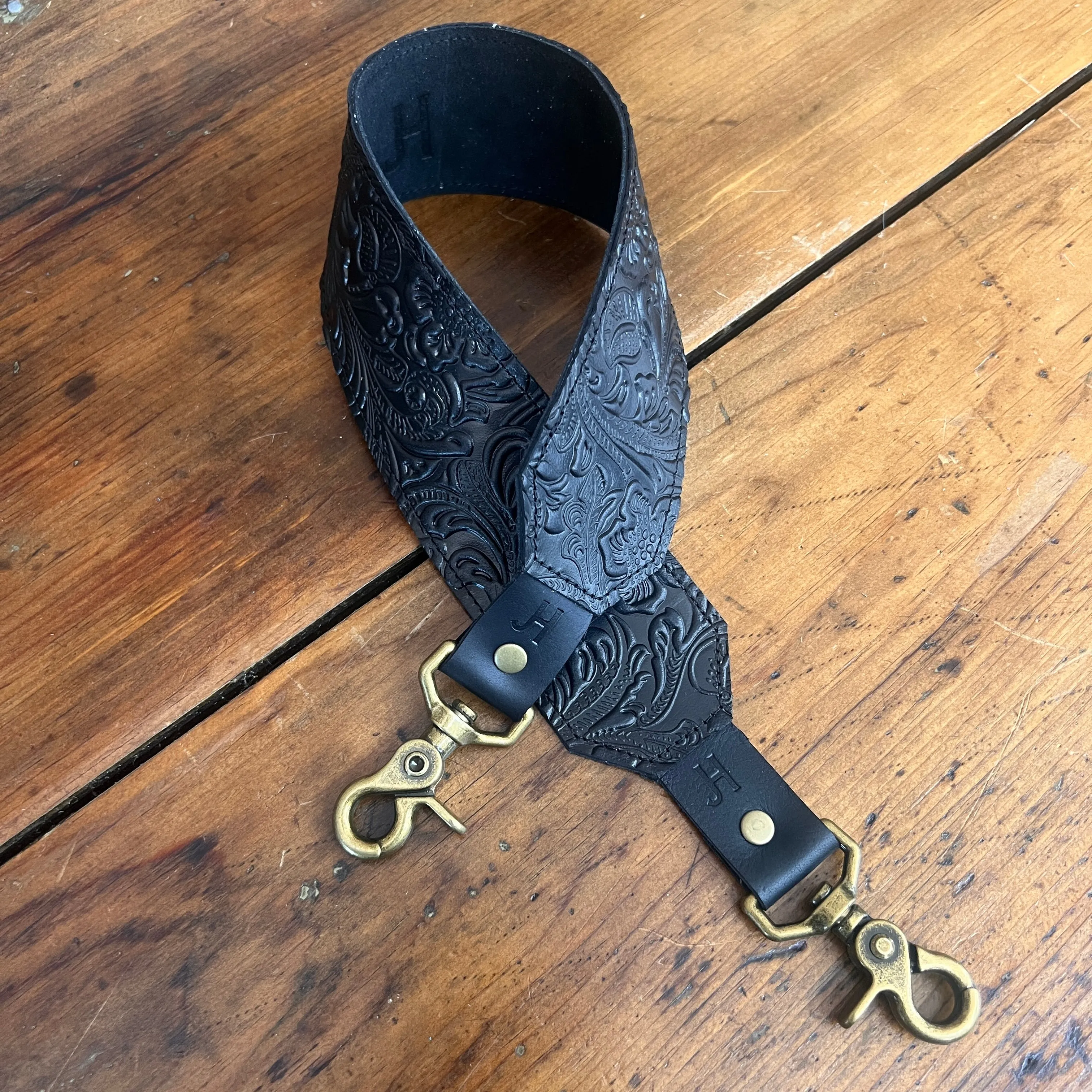 Black Floral Specialty Strap