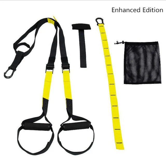 Bodyweight Resistance Straps Trainer Kit Home Suspension Training