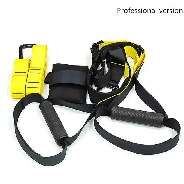 Bodyweight Resistance Straps Trainer Kit Home Suspension Training
