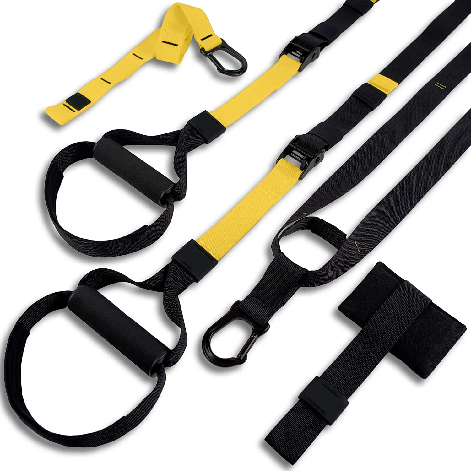 Bodyweight Resistance Straps Trainer Kit Home Suspension Training