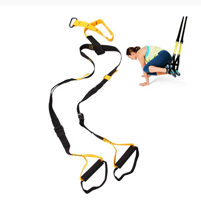 Bodyweight Resistance Straps Trainer Kit Home Suspension Training