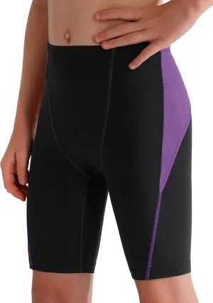 Boys Swim Jammers - Youth Competitive Swim Racing Team Swimming Shorts Swimsuit Trunks Bathing Suit Quick Dry UPF 50 