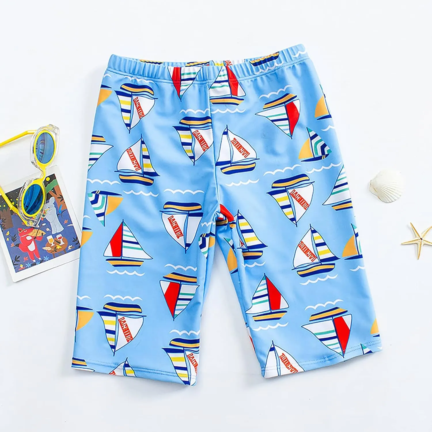 Boys Swimming Jammers Swimming Shorts for Kids Swimming Trunks Tight 3-11T
