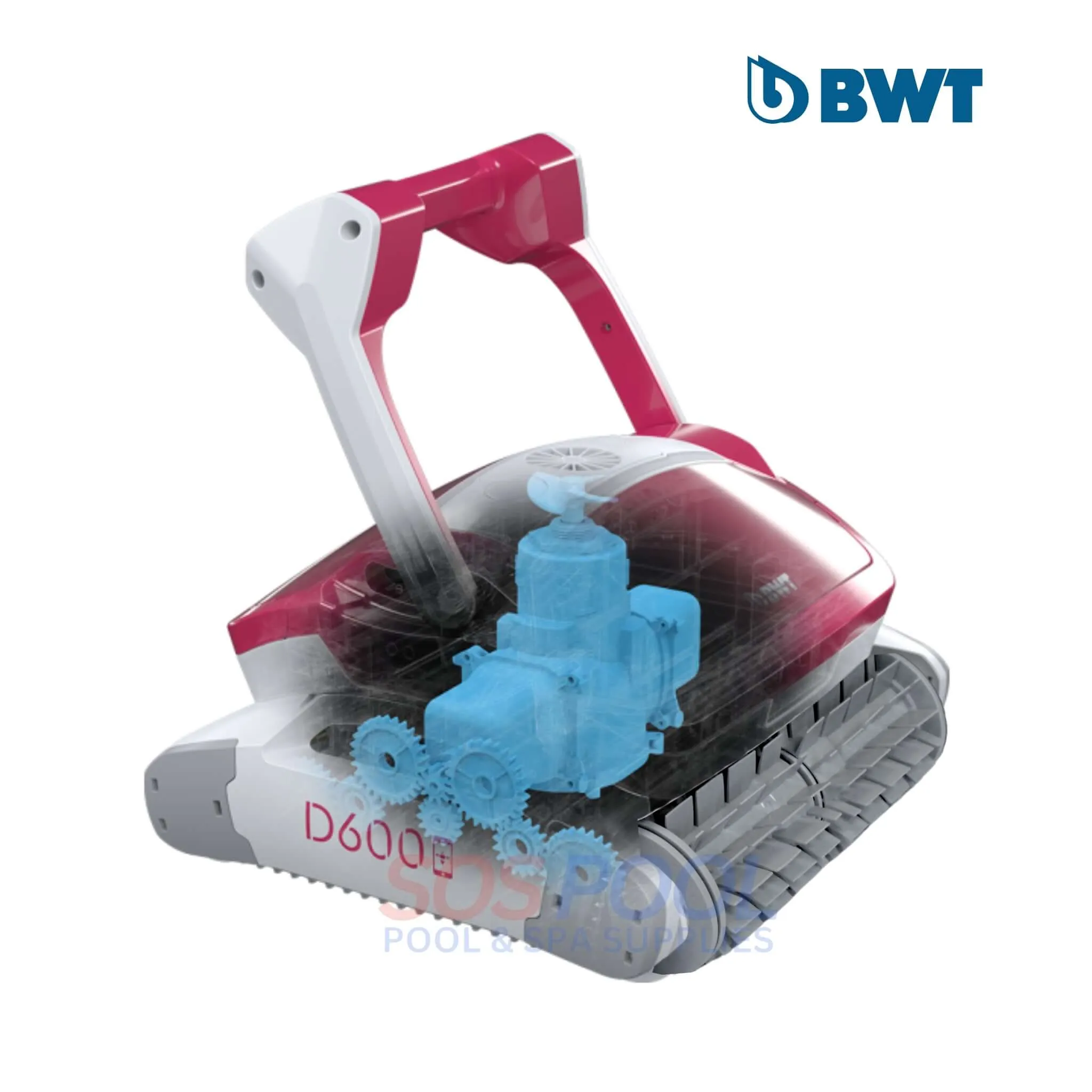 BWT Pool Robotic Cleaner with App Control | 60 ft Cord | D600