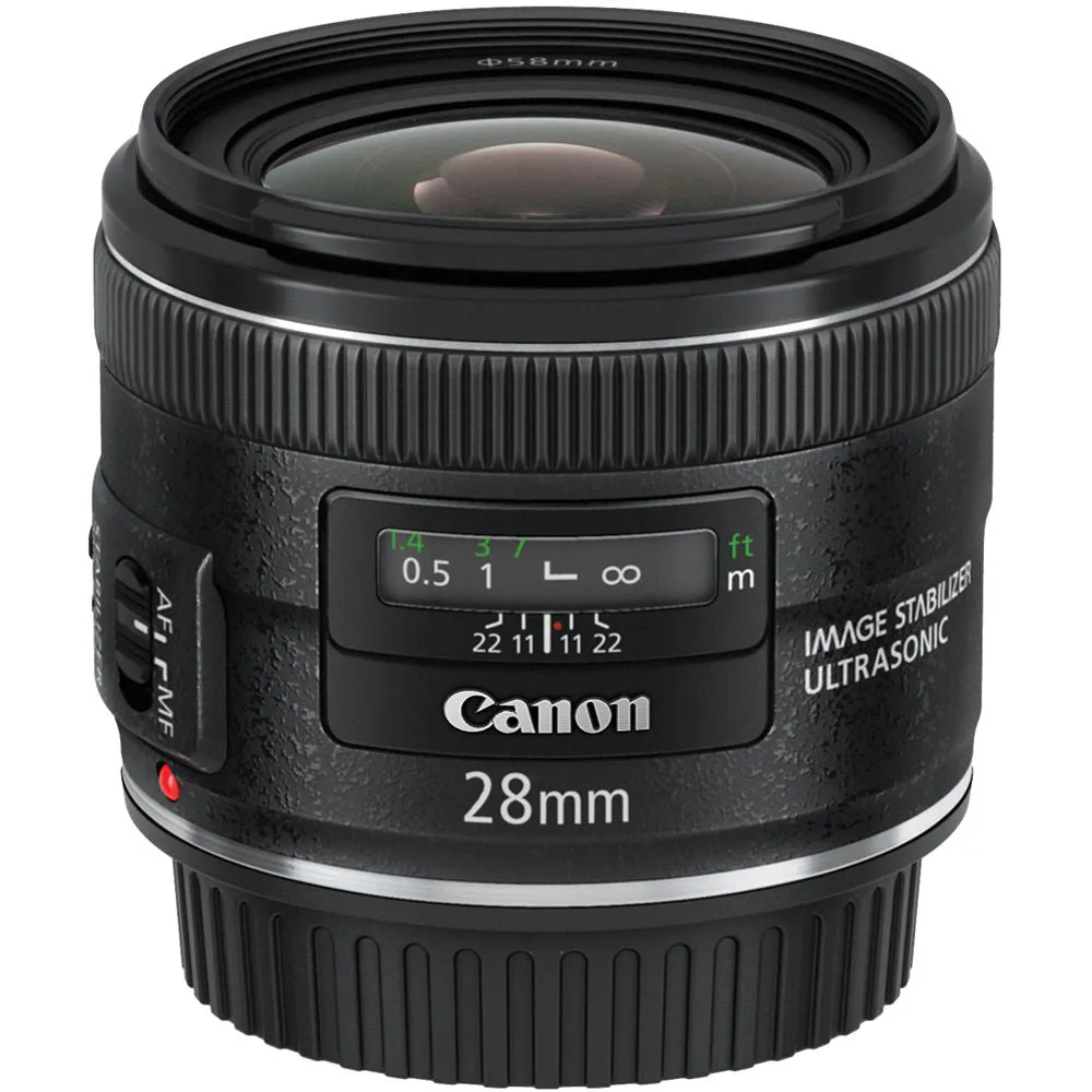Canon EF 28mm F/2.8 IS USM Lens