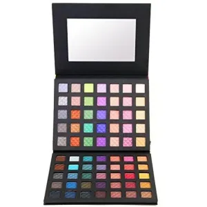 Carry All Makeup Train Case w/ Pro Makeup And Reusable Aluminum Case
