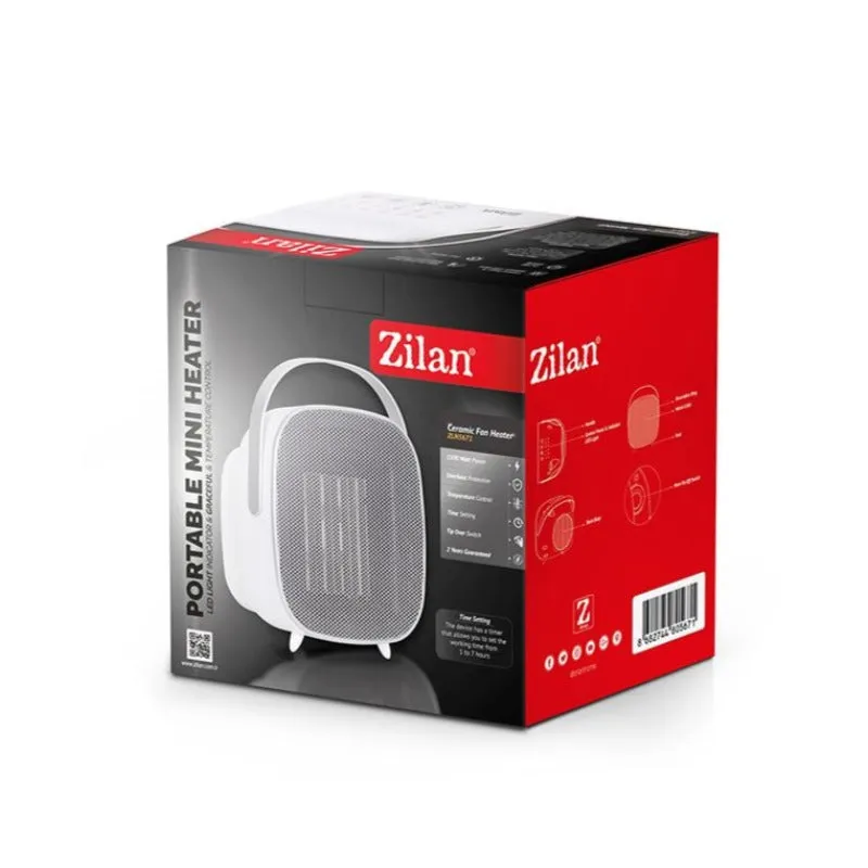 Ceramic Fan Heater Speaker Style With Carry Handle