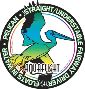 Chriffer AquaFlight Pelican Disc Golf Fairway Driver (Floats in Water!)