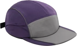 Clakllie Quick Dry 5 Panel Running Hats Reflective Flat Brim Hat Breathable Baseball Cap Cooling Outdoor Caps Tennis Dad Hats