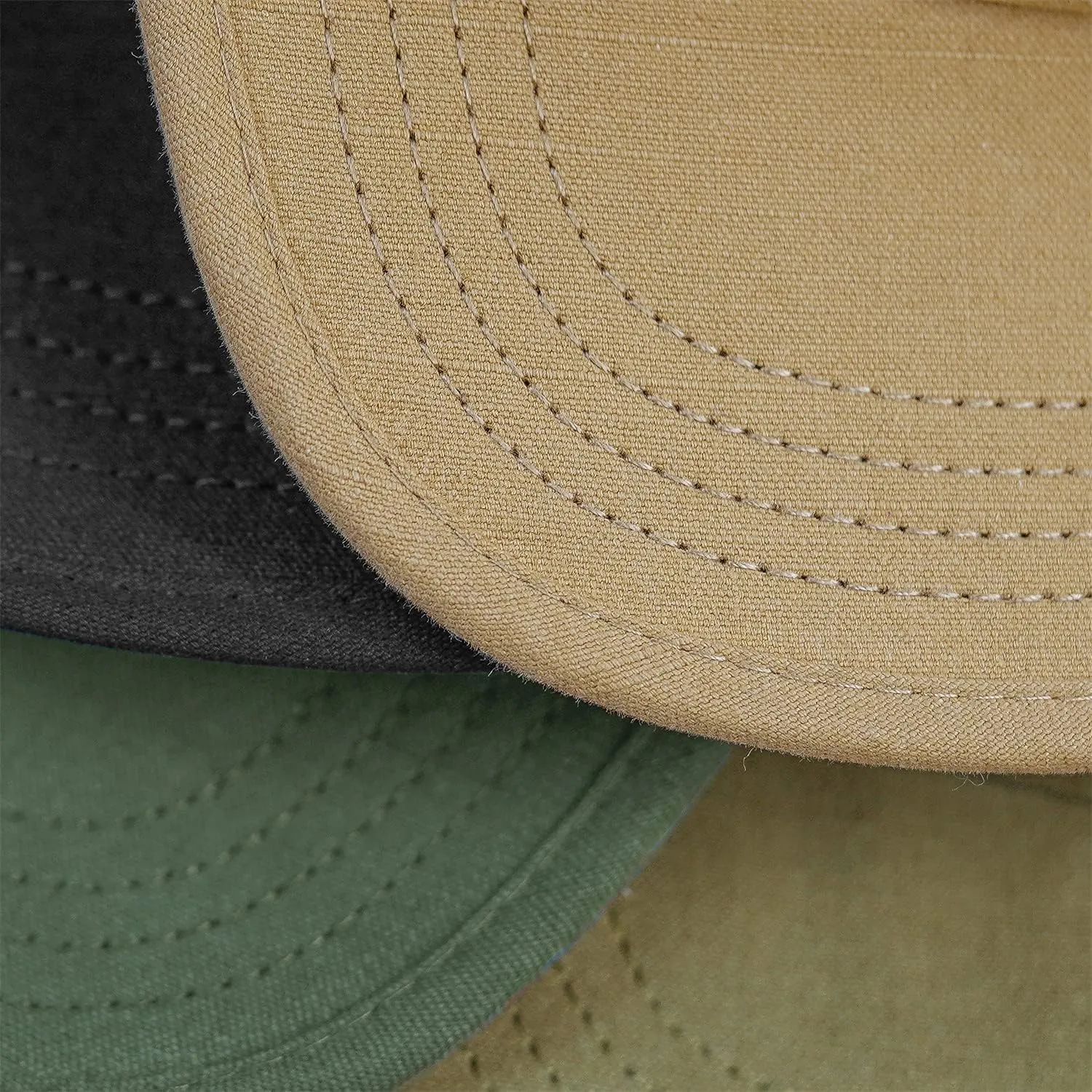 Clakllie Stylish Flat Bill Cap Cotton Baseball Hat Anti Sweat Sunscreen Trucker Cap Dad Hat Urban Street Camper Cap Snapback