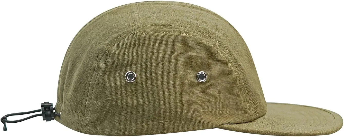 Clakllie Stylish Flat Bill Cap Cotton Baseball Hat Anti Sweat Sunscreen Trucker Cap Dad Hat Urban Street Camper Cap Snapback