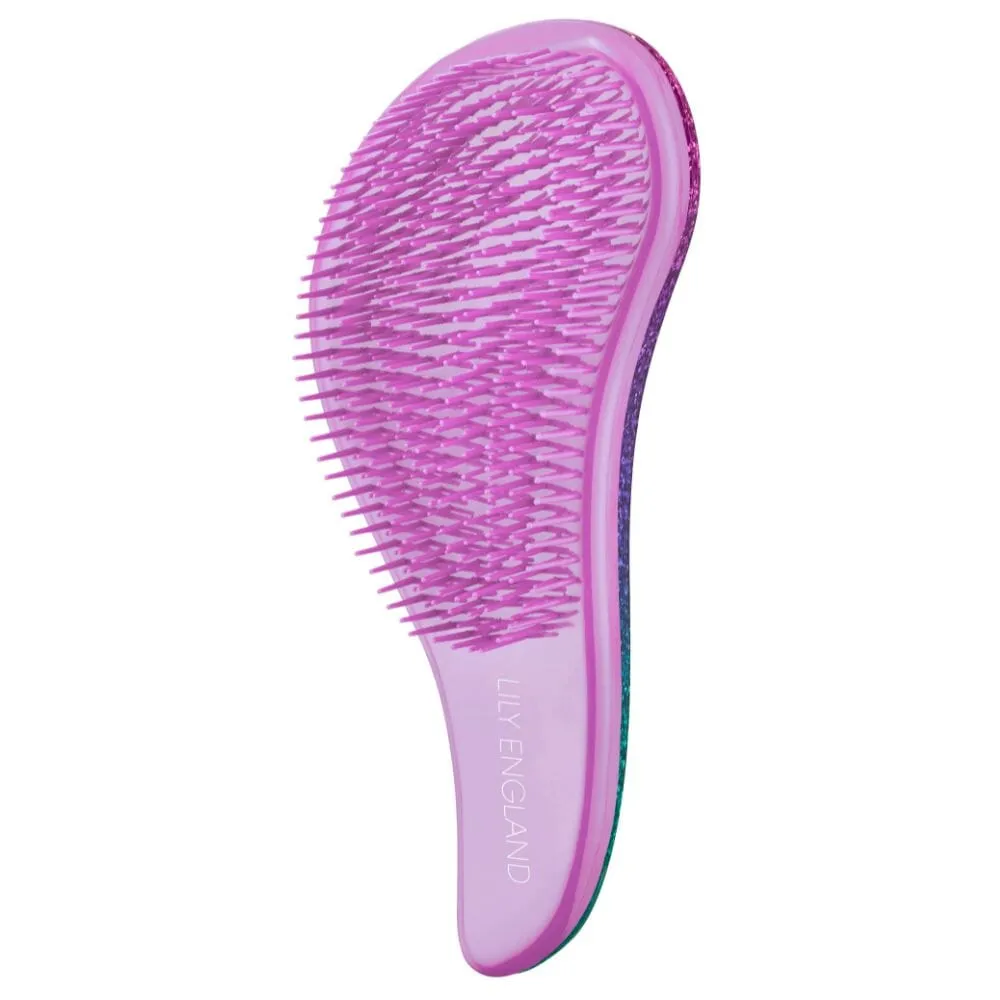Detangling Brush - Purple Glitter