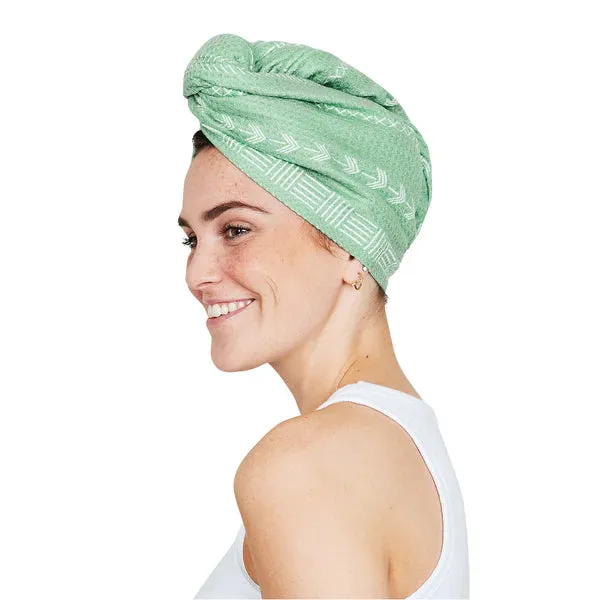 Dock & Bay Hair Wrap in Hideaway Green