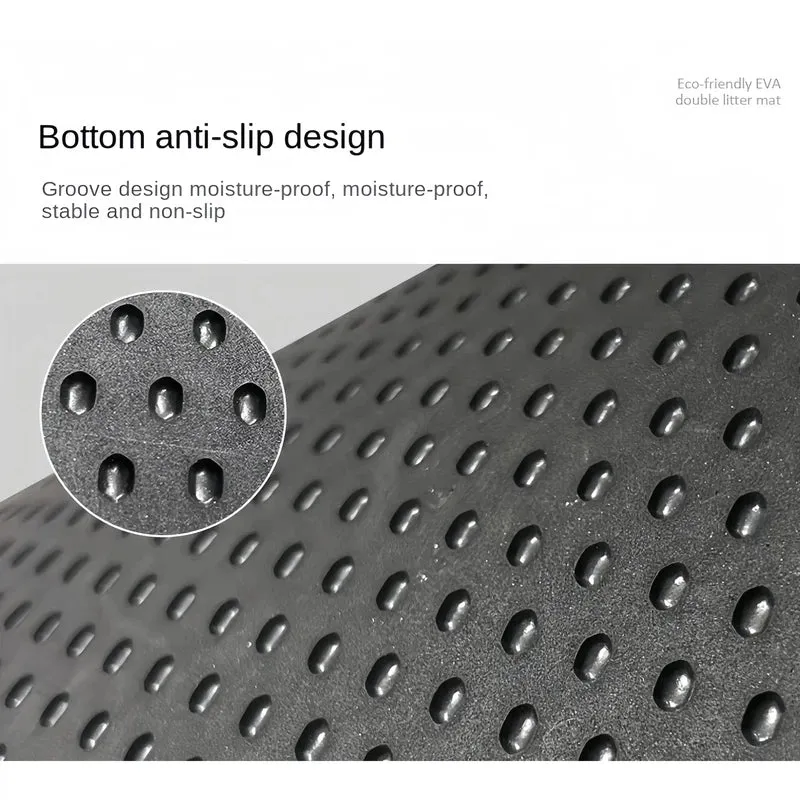 Double Layer Waterproof Cat Litter Mat