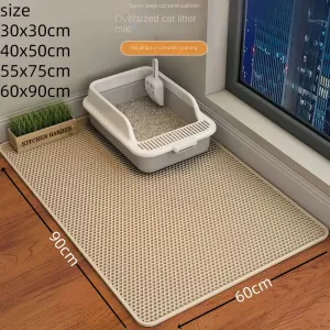 Double Layer Waterproof Cat Litter Mat