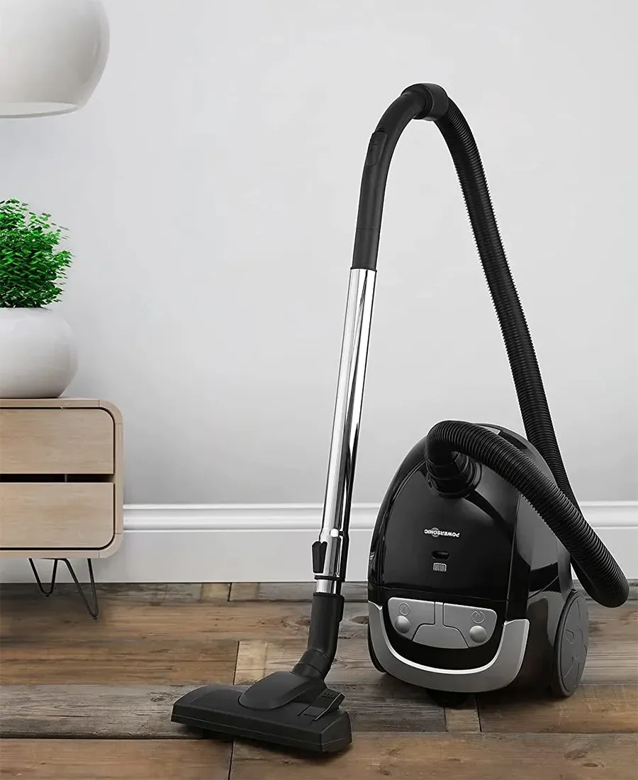 Eco 800W Bagged Vacuum Cleaner | Black