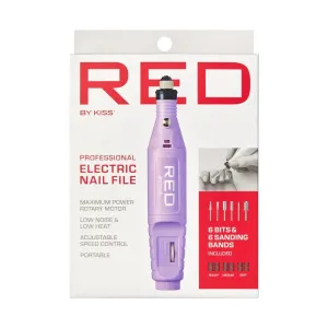 ENF01 Red Electric Nail File