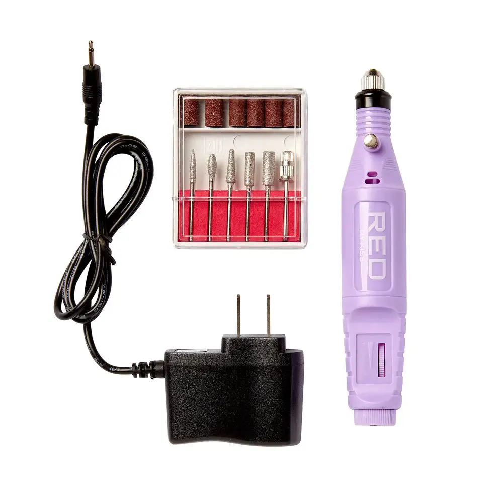 ENF01 Red Electric Nail File