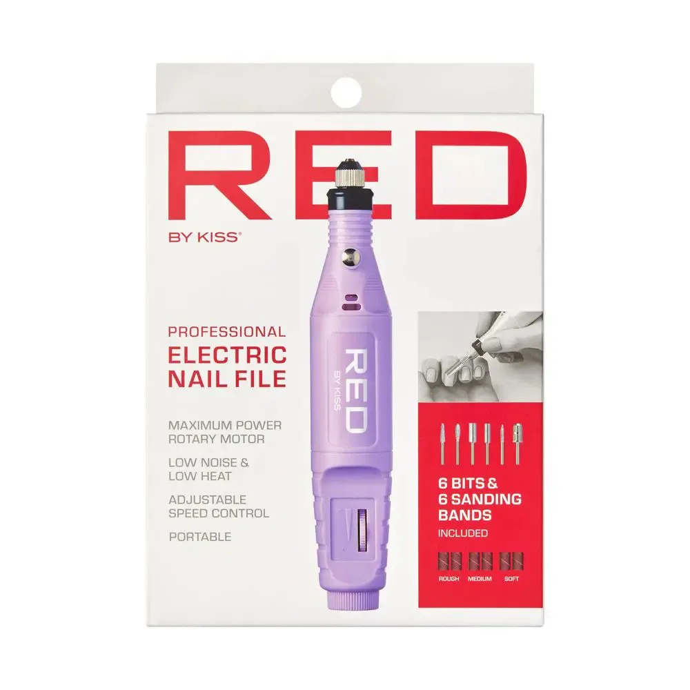 ENF01 Red Electric Nail File