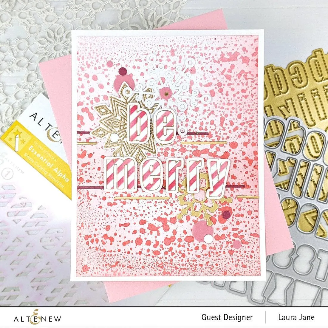 Essential Alpha Simple Coloring Stencil Set (3 in 1)