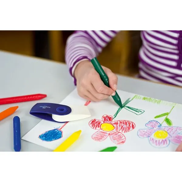 FABER-CASTELL Jumbo Grip Plastic Crayons