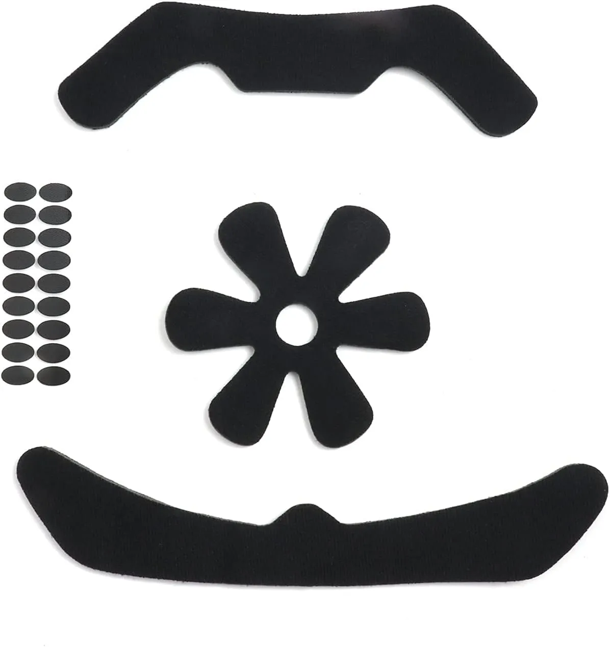 Foam Padding Kit 21PCS Head Protection Liner Inner Protective Pads Bicycle Replacement Cushion Mat for Scooter Skateboard Bike Motorcycle Cycling Sport Helmets