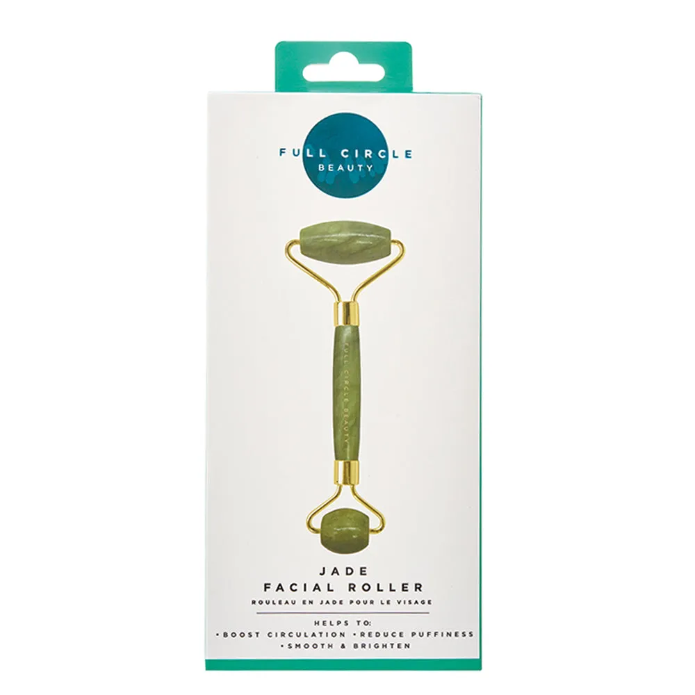 Full Circle Beauty Dual-Ended Jade Facial Roller