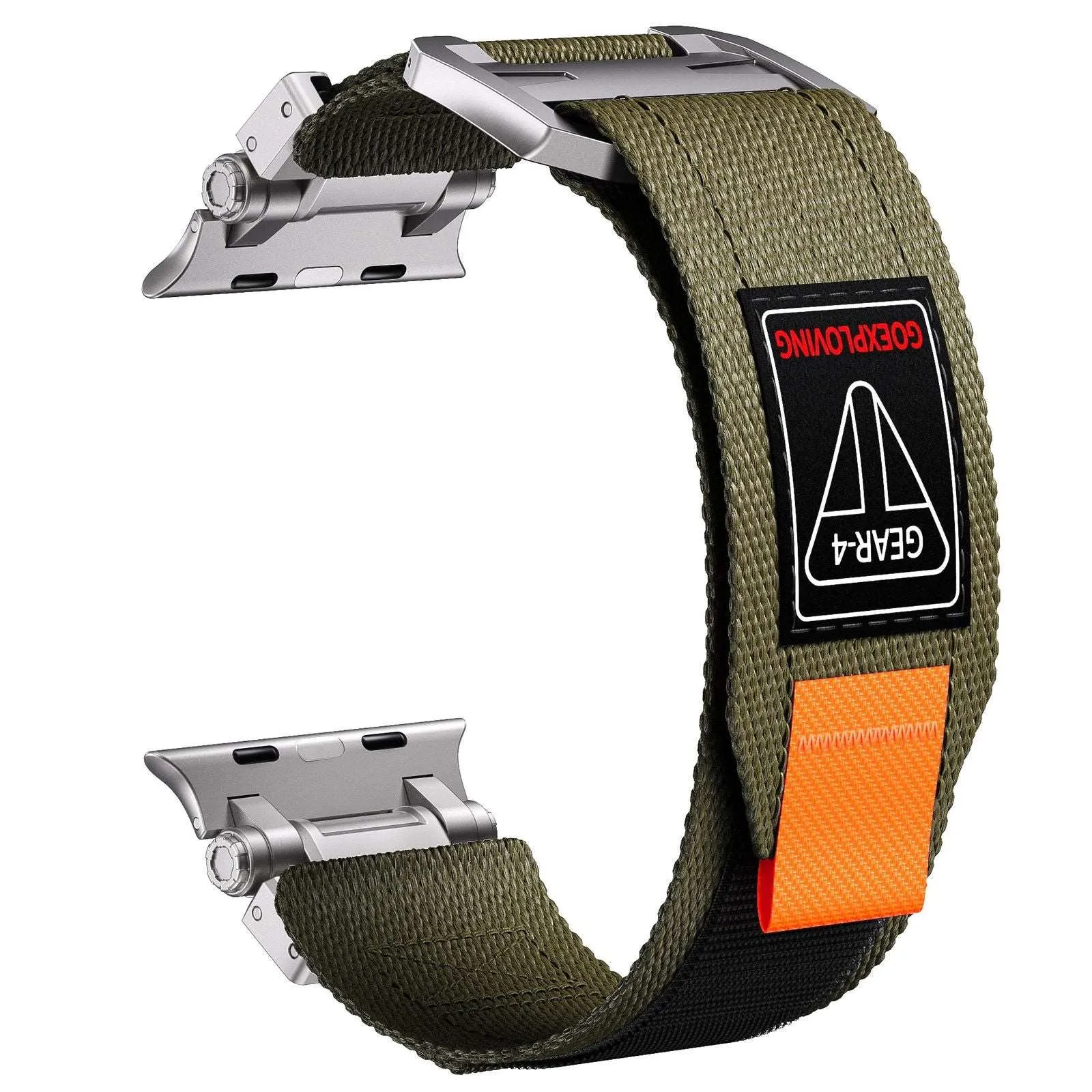 Gear-4 Woven Nylon Strap Apple Watch Ultra Band 42-49mm