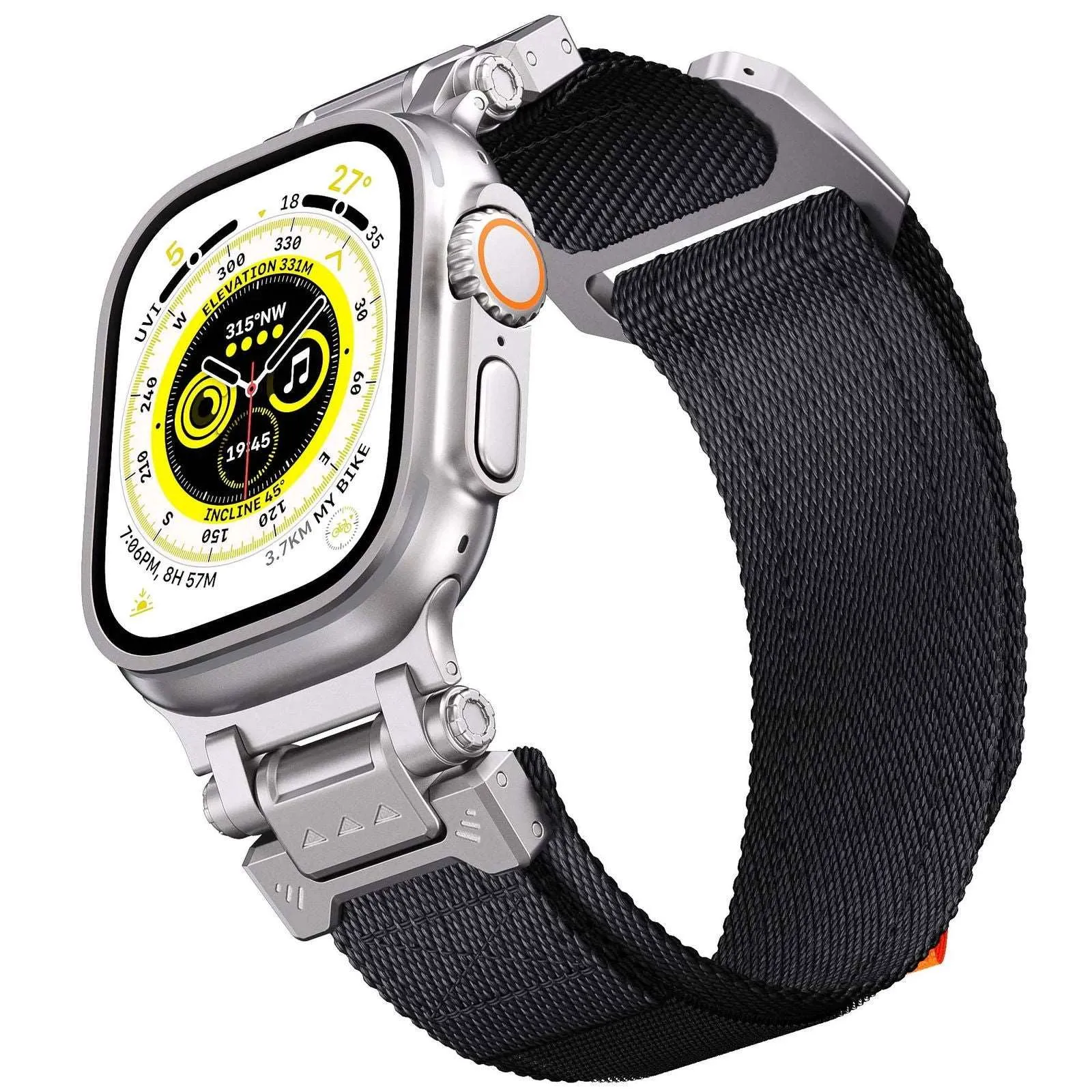 Gear-4 Woven Nylon Strap Apple Watch Ultra Band 42-49mm
