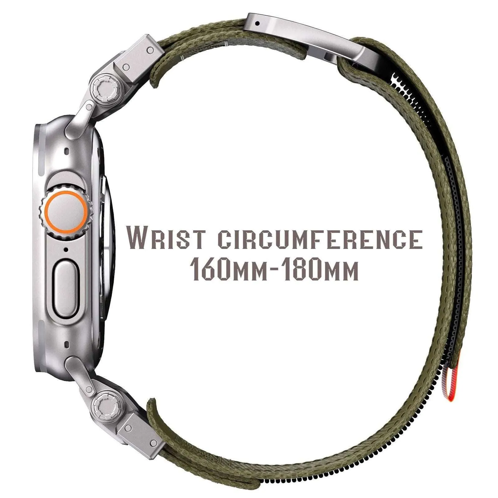 Gear-4 Woven Nylon Strap Apple Watch Ultra Band 42-49mm