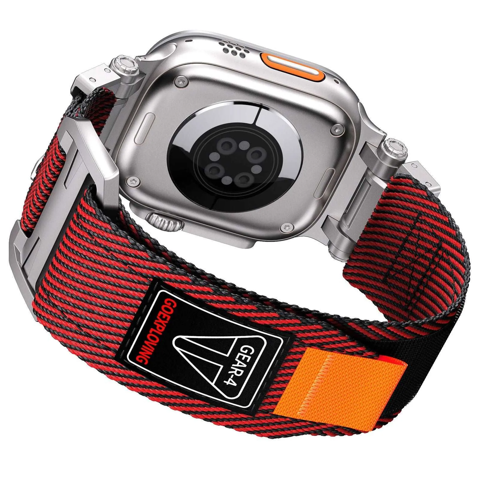 Gear-4 Woven Nylon Strap Apple Watch Ultra Band 42-49mm